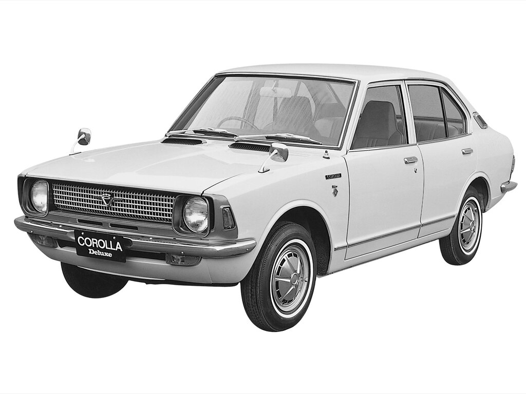 Toyota Corolla (KE20) 2 поколение, седан (05.1970 - 07.1971)